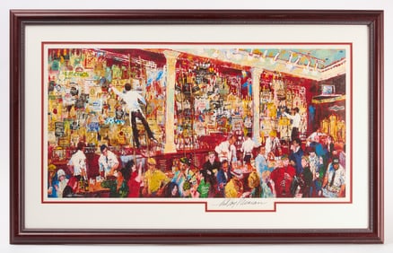 LeRoy Nieman - Bar/Club Serigaph, Signed