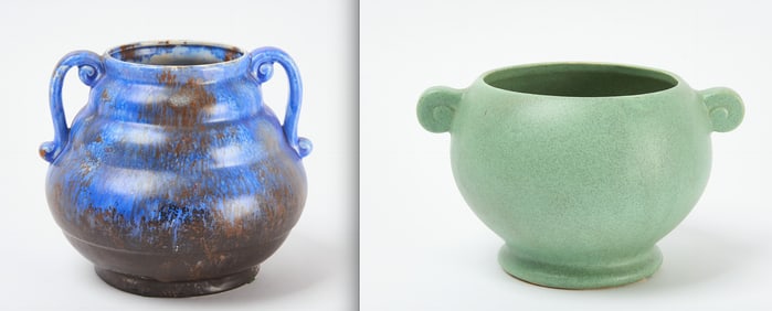 Two Art Pottery Vases