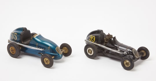 Two Racing Models Cars