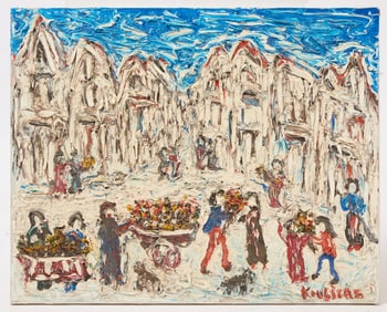 Michel Kouliche - Oil on Canvas