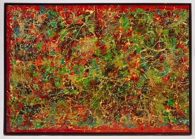 Wiegand - Abstract Drip Painting