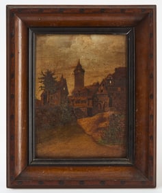 Framed Wooden Mosaic