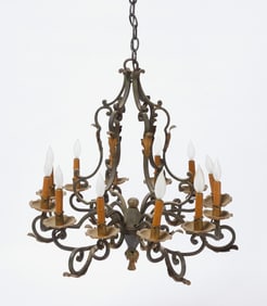 Iron Chandelier