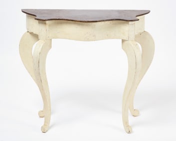 Shaped Console Table