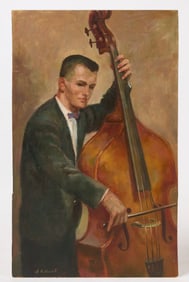 Anna Carolan - Musician Playing Double Bass