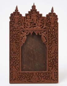 Carved Indian Frame
