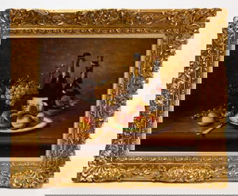 Still Life with Champagne