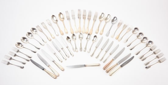 Mixed Set of Christofle Flatware