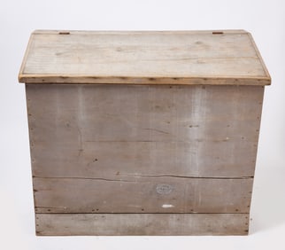 Painted Slant-Top Grain Bin