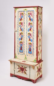 Peter Hunt Painted Cupboard