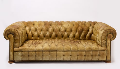 Chesterfield Leather Sofa