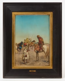 Guilio Rosati - Middle Eastern Men in the Desert