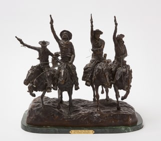 Remington Bronze 'Coming Thru the Rye'