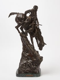 Frederic Remington 'The Mountain Man' Bronze
