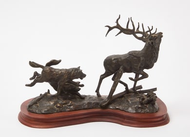 D. D. Edwards - 'Overanxious Pursuit' Bronze, 297/2500
