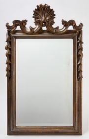 Silver Giltwood Framed Mirror