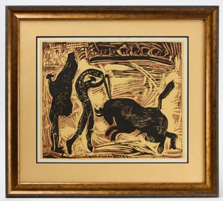 Picasso - "Banderillas" and "Picador et Torero" Linocuts