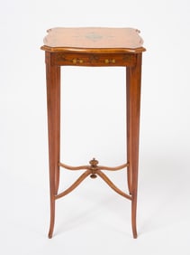Painted Satinwood Occasional Table