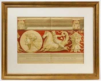 Large Framed Italian Print