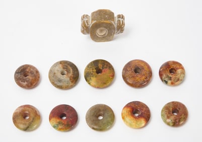 Group of Chinese Pi Stones