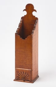 Eldred Wheeler Tiger Maple Pipe Box