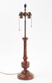 Japanese Lacquer Lamp Base