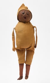 Early Coconut Shell Doll