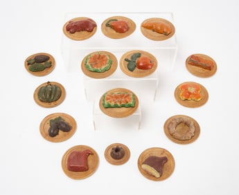 Unusual Child Dinner Set with Food