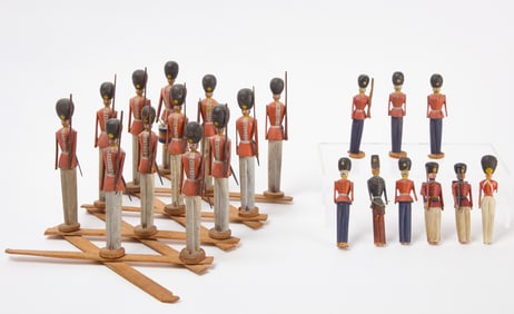 Group of Toy Soldiers