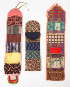 Group of Handmade Housewife Sewing Kits