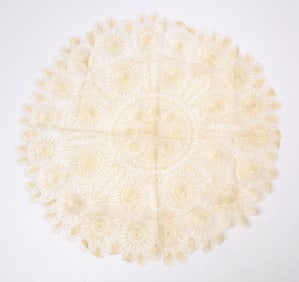 Early Ornate Lacework Doily