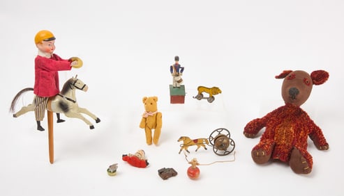 Group of Toys and Play Things