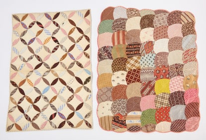 Two Early Crib Quiilts