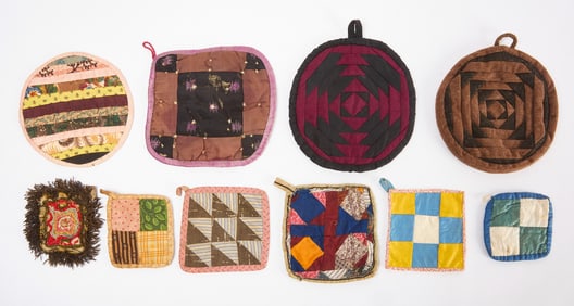 Group of Early Hot Pads