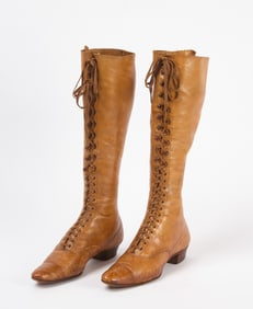 Pair of Victorian Leather Boots