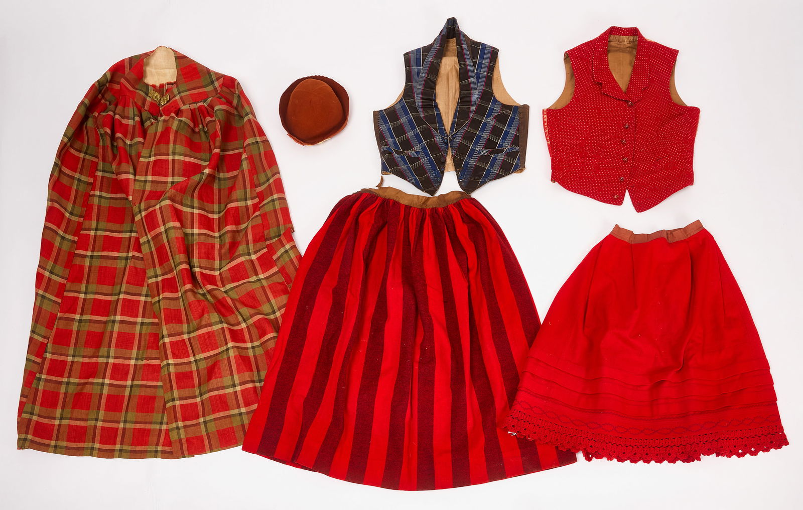 Group of Festive Clothing and Cloak (1 of 3)