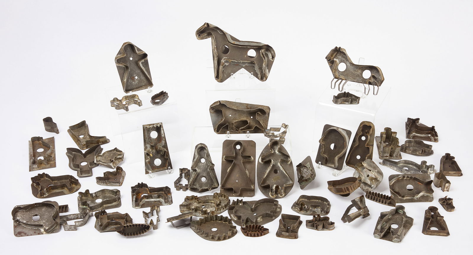 Collection of 53 Antique Cookie Cut-Outs (1 of 3)