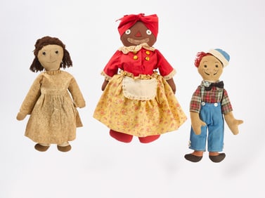 Beloved Belindy, Raggedy Ann and Andy Dolls Group
