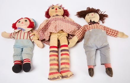 Raggedy Ann Dolls and Children's Poster