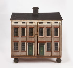 Large Dollhouse on Wheels