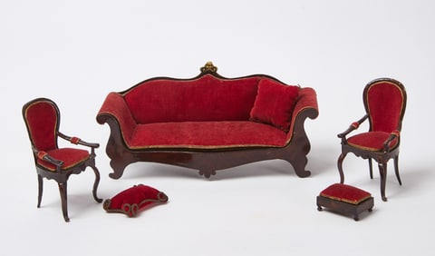 Rock & Graner - Dollhouse Parlor Furniture