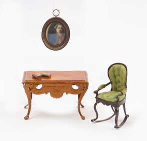 Group of Dollhouse Furniture