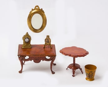 Evans and Cartwright - Group of Dollhouse Furniture