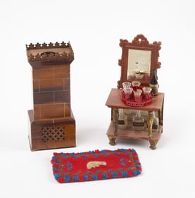 Group of Dollhouse Furniture