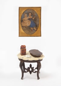 Dollhouse Scene with Unique Accessories