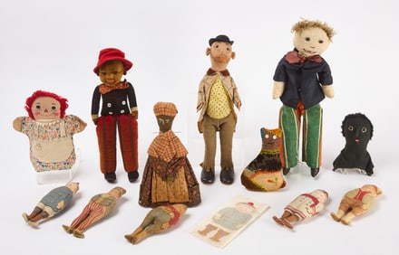 Group of Thirteen Dolls