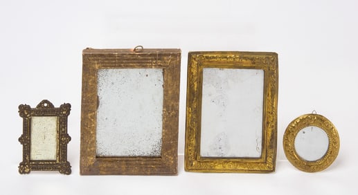 Four Dollhouse Mirrors