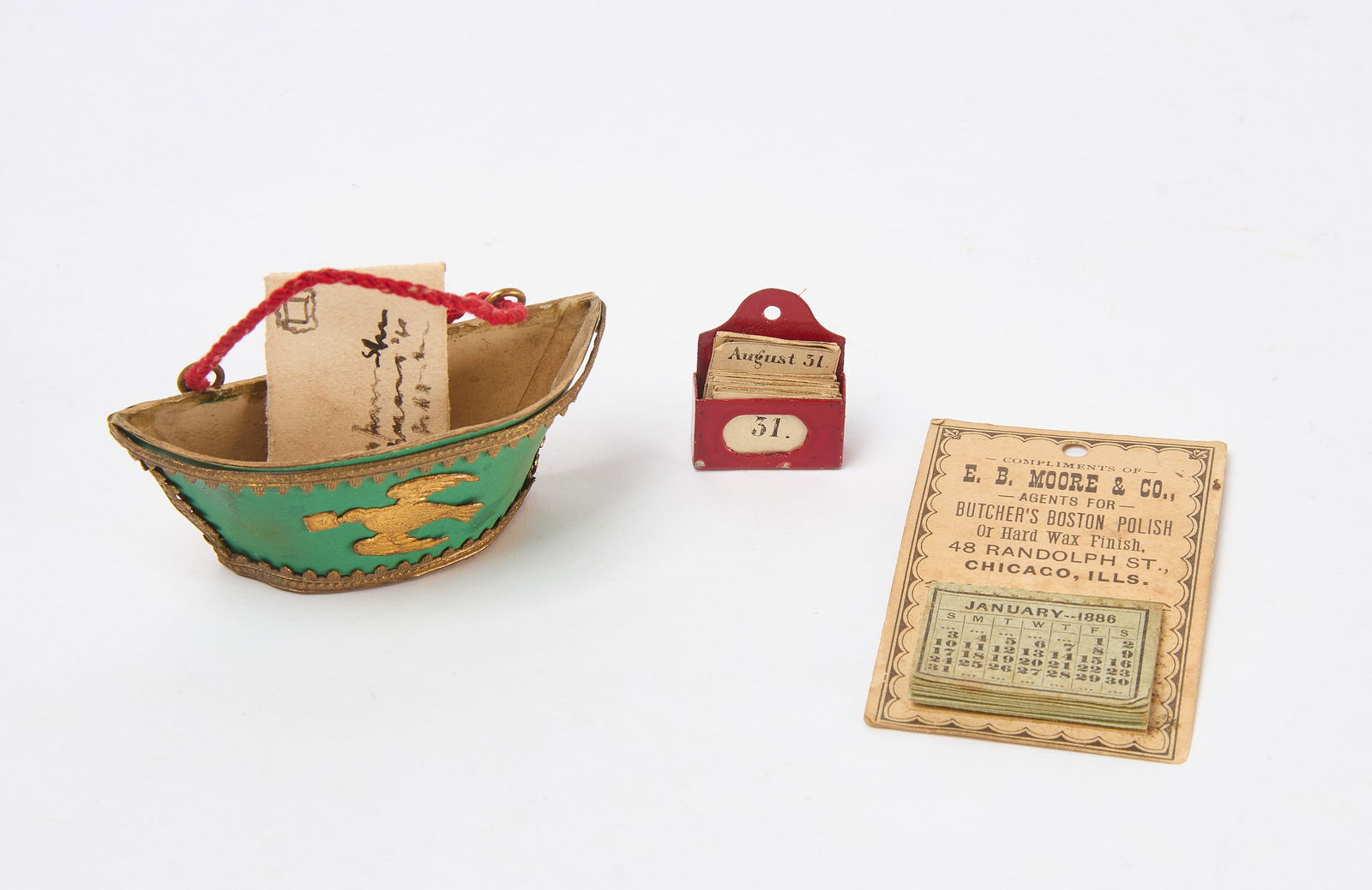 Dresden Dollhouse Letter Holder and Calendar (1 of 2)