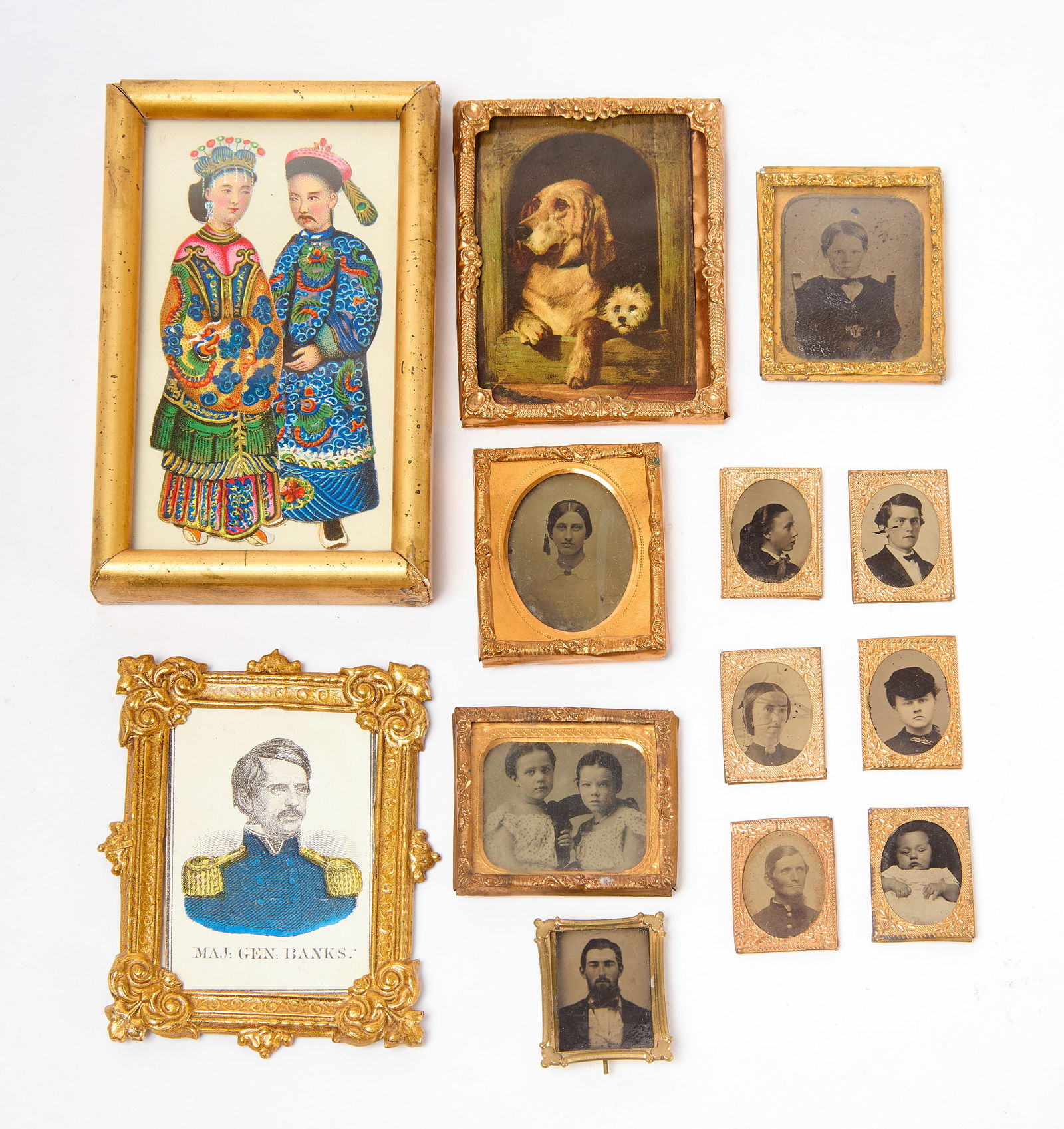 Group of Dollhouse Portraits and Antique Photographs (1 of 2)