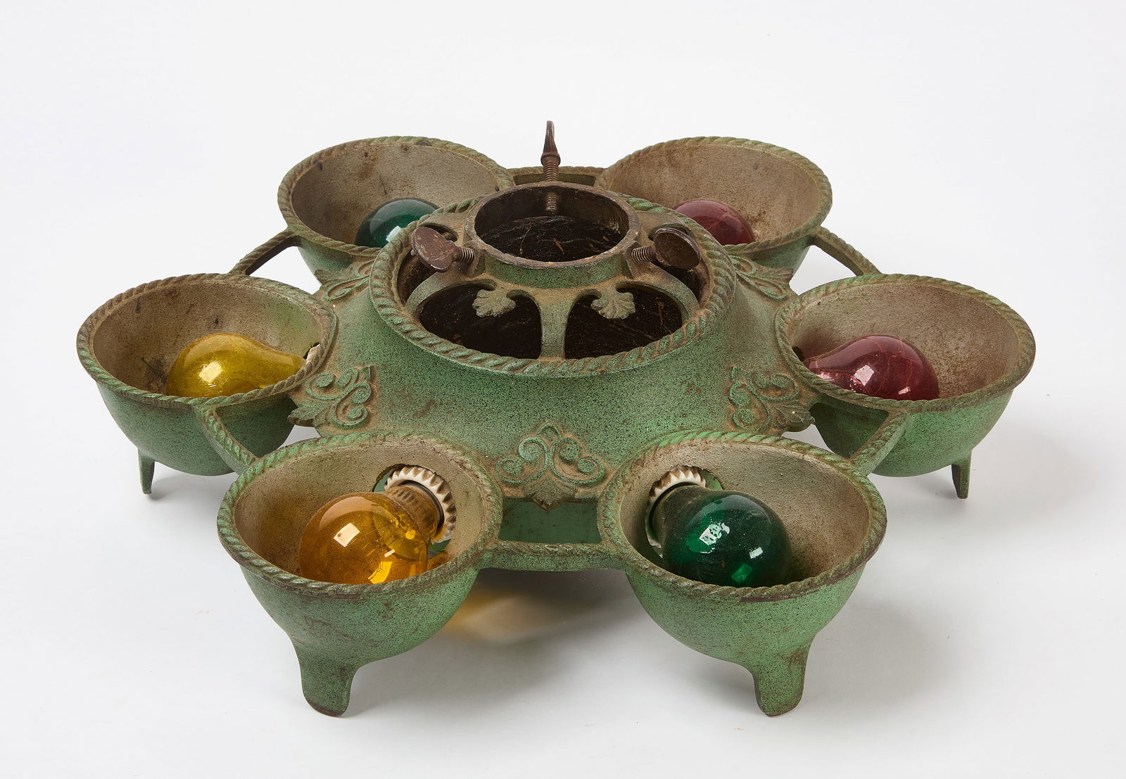 Antique Iron Christmas Tree Stand (1 of 4)